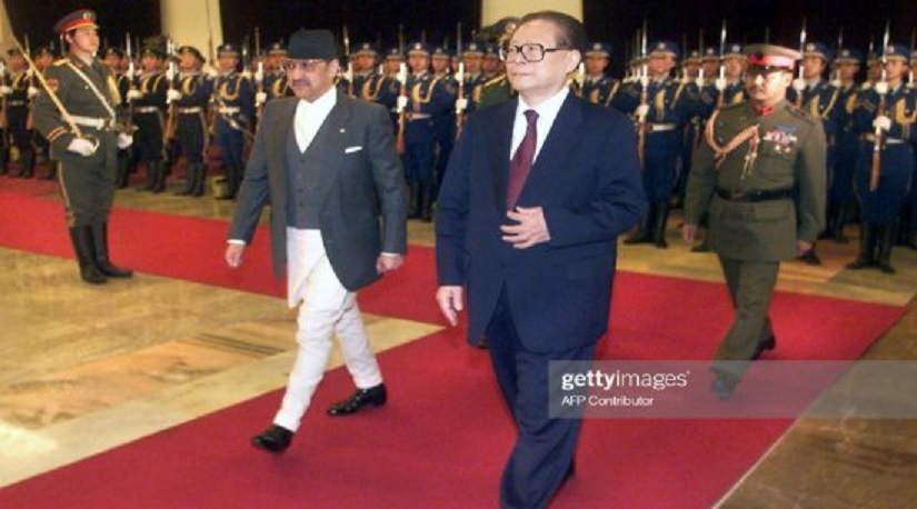 राजा वीरेन्द्रको चीन भ्रमण र सैनिक सामाग्री आपूर्ति सम्बन्धी सम्झौता (सन् १९८७)